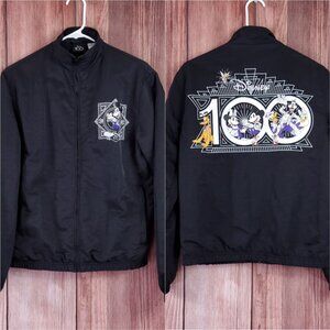 Disney 100th Anniversary Unisex Size XS Mickey & Friends Full Zip Jacket Black